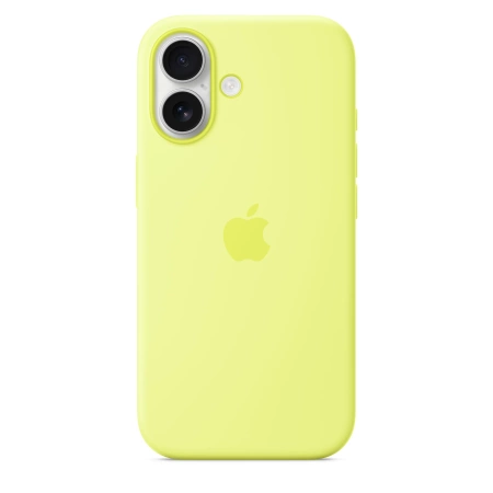 Silikonowe etui z MagSafe APPLE do iPhone 17 Neonowy żółty - MGEV4ZM/A