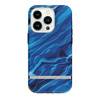 Richmond & Finch iPhone 14 Pro case, Blue Waves