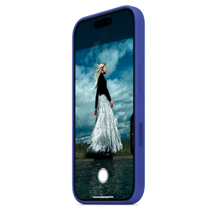 Silikonowe etui z MagSafe Apple do iPhone 16 Pro Denim - MYYK3ZM/A