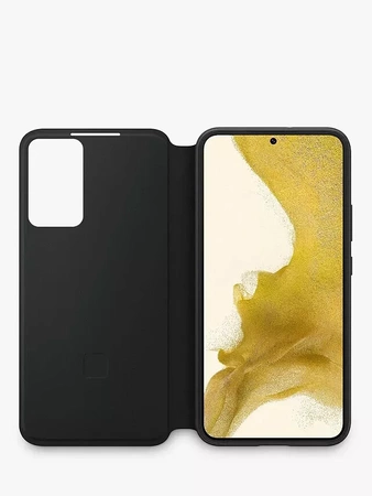 Etui Samsung Clear View do Galaxy S22 Plus Czarne - EF-ZS906CBE