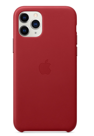 Skórzane etui Apple do iPhone 11 Pro Etui Czerwone - MWYF2ZM/A 