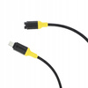 Kabel Tactical Recce 3:20 do ładowania zegarków Garmin USB-C 1m Czarno-Żółty