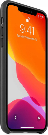 Skórzane etui Apple do iPhone 11 Pro Max Czarny - MX0E2ZM/A