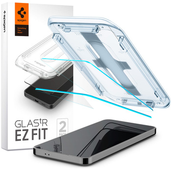 SZKŁO HARTOWANE SPIGEN GLAS.TR ”EZ FIT” 2-PACK GALAXY S24+ PLUS CLEAR