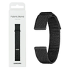 Pasek do Samsung Galaxy Watch 4/ 4 Classic/ 5/ 5 Pro/ 6/ 6 Classic 20 mm M/L Fabric Band One Click - Czarny