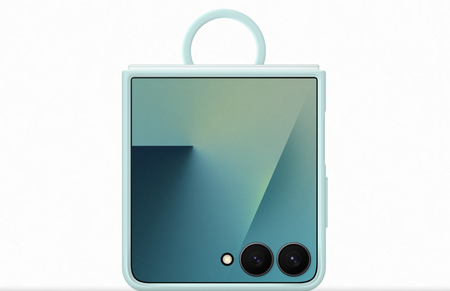 Silikonowe etui Samsung do Galaxy Z Flip 7 Mięta - EF-PF766TME