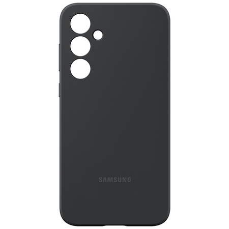 Silikonowe etui Samsung do Galaxy A35 5G Czarne - EF-PA356TBE