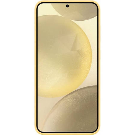 Etui Samsung Silicone Cover do Galaxy S24 Plus, żółte