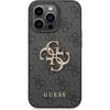 Etui Guess 4G Big Metal Logo do iPhone 14 Pro, szare