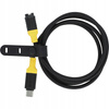 Kabel Tactical Recce 3:20 do ładowania zegarków Garmin USB-C 1m Czarno-Żółty