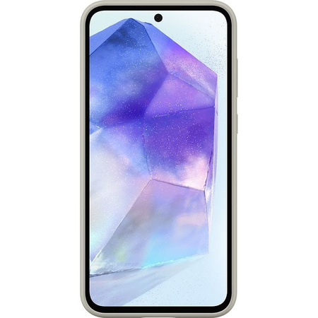 Etui Samsung Silicone Standing Grip Case do Galaxy A55, szare