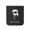 Karl Lagerfeld Z Flip6 F741czarny/black Saffiano Monogram Ikonik Pin