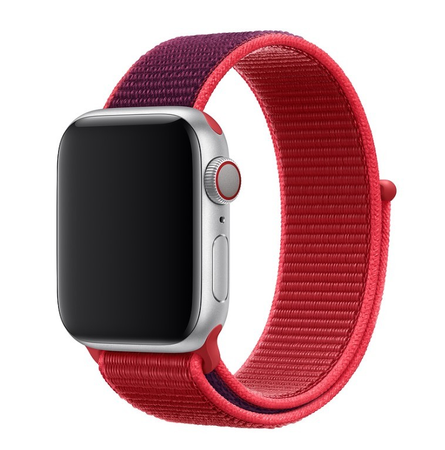 APPLE PASEK MXHW2ZM/A APPLE WATCH MXHW2ZM/A SPORT LOOP 44MM (PRODUCT) RED 
