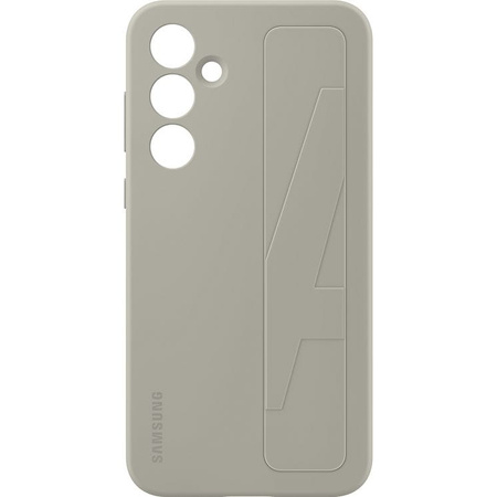 Etui Samsung Silicone Standing Grip Case do Galaxy A55, szare