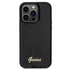 Etui Guess Sequin Script do iPhone 14 Pro Czarne - GUHCP14LPSFDGSK