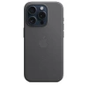 FineWoven etui z MagSafe Apple do iPhone 15 Pro Czarne - MT4H3ZM/A