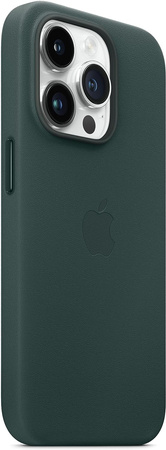 Skórzane etui z MagSafe Apple do iPhone 14 Pro Max Zielony - MPPM3ZM/A