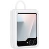 Silikonowe etui Samsung do Galaxy Z Flip7 FE Case Ring Białe - EF-PF741TWEGWW