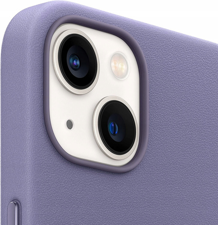Skórzane etui z MagSafe Apple do iPhone 13 Glicynia - MM163ZM/A