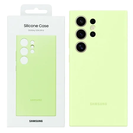 Etui Silikonowe Samsung do Galaxy S24 Ultra Zielone - EF-PS928TEEGWW