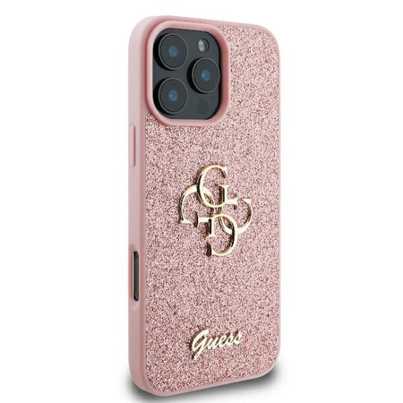 Etui Guess 4G Classic Logo do iPhone 16 Pro Różowe - GUHCP16LHG4SGP
