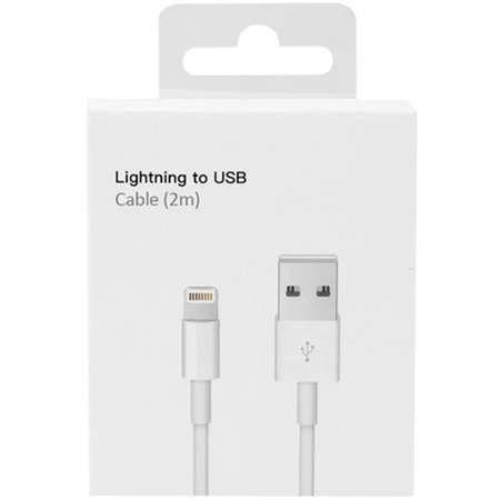 Kabel Apple Lightning do USB-A 12W 2m Biały