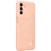 Etui Samsung Card Slot Cover do Galaxy A13 5G, brzoskwiniowe