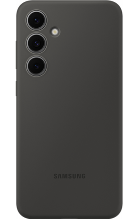 Silikonowe etui do Samsung Galaxy S24 FE  Black (Czarne)