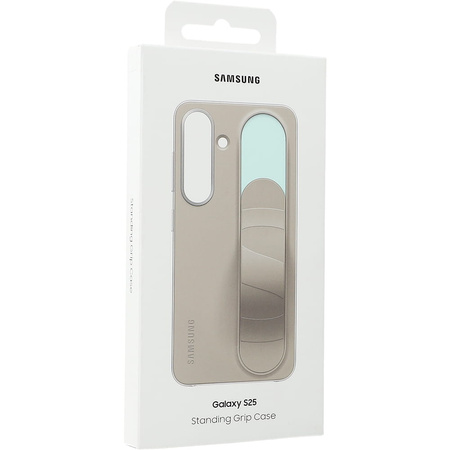 Etui Samsung Standing Grip Cover do Galaxy S25 Szare - EF-GS931CJE