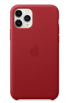 Skórzane etui Apple do iPhone 11 Pro Etui Czerwone - MWYF2ZM/A