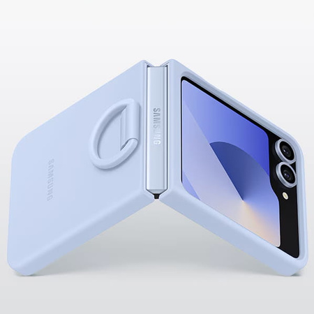 Etui Samsung Ring do Galaxy Z Flip 6 Niebieskie - EF-PF741TLE