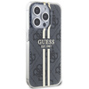 Etui Guess Gold Stripe do iPhone 15 Pro Czarne - GUHCP15LH4PSEGK