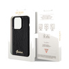 Etui Guess Sequin Script do iPhone 14 Pro Czarne - GUHCP14LPSFDGSK