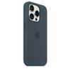 Apple iPhone 15 PRO SILICONE Case with MagSafe - NIEBIESKI 