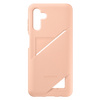 Etui Samsung Card Slot Cover do Galaxy A13 5G, brzoskwiniowe