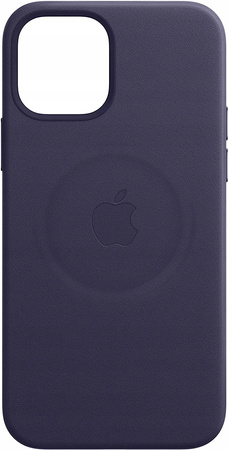 APPLE Leather CASE IPHONE 12 / 12 Pro Fiolet