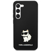 Etui Silikonowe Karl Lagerfeld Choupette do Galaxy S24 Czarne - KLHCS24SSNCHBCK