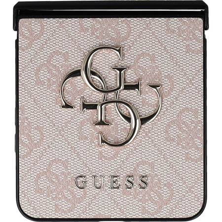 Etui Guess 4G Classic Logo do Galaxy Z Flip 7 Różowe - GUHCZF74GMGPI