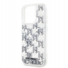 Etui Karl Lagerfeld Liquid Glitter Monogram do iPhone 15 Pro – KLHCP15LLKLGKCCH