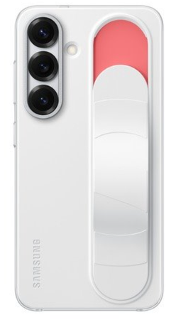 Etui Samsung Standing Grip Case white cover do Galaxy S25 Białe
