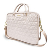Guess Quilted Bag for Notebook 16"  Różowe