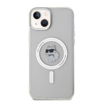 Etui Karl Lagerfeld Choupette do iPhone 15 Przezroczyste - KLHMP15SHFCCNOT