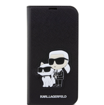 Etui Karl Lagerfeld NFT Book do iPhone 13 Pro Max Czarne - KLBKP13XSANKCPK