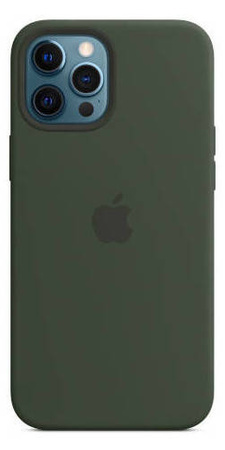 Silikonowe etui z MagSafe Apple do iPhone 12 Pro Max Zielone - MHLC3ZM/A