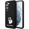 Etui Silikonowe Karl Lagerfeld Choupette do Galaxy S24 Czarne - KLHCS24SSNCHBCK