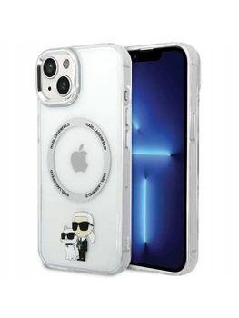 Karl Lagerfeld IML Karl and Choupette NFT MagSafe Case for iPhone 13