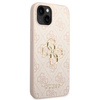 Guess GUHCP14S4GMGPI iPhone 14 / 15 / 13 6.1" różowy/pink hardcase 4G Big Metal Logo