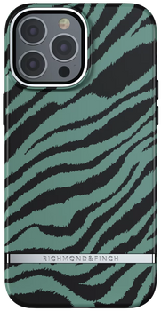 Richmond & Finch iPhone 13 Pro Max Freedom Case, Emerald Zebra