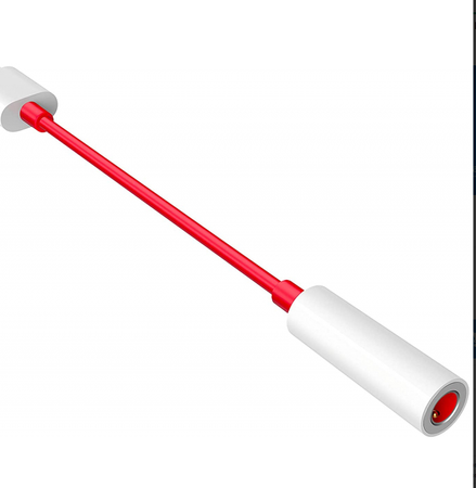 Audio Adapter OnePlus USB-C do 3.5mm 9cm Czerwony