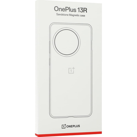 Oryginalne etui magnetyczne OnePlus Sandstone Case do OnePlus 13R, czarne
